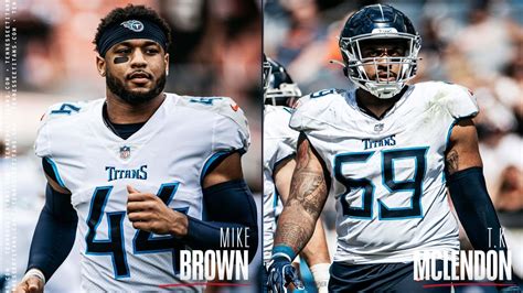 Titans Make Several Roster Moves Ahead Of Sunday's Game : r/Tennesseetitans