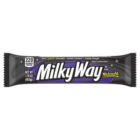 MILKY WAY Midnight Dark Chocolate Single Candy Bar, Oz, 45% OFF