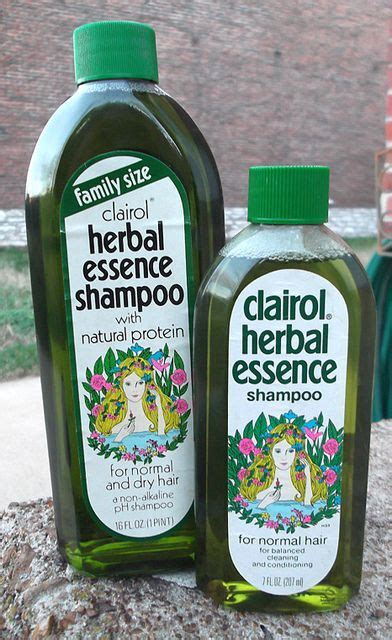 Vintage Herbal Essence Shampoo Bottles