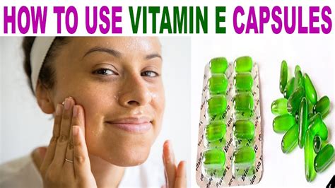 How to Use Vitamin E Capsules For Glowing Skin And Beauty |कैसे करें ...