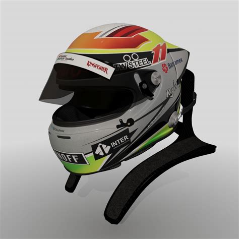 Sergio Perez 2015 Helmet 3D Model $50 - .fbx .obj .max - Free3D