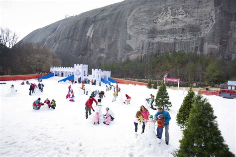 Snow in Atlanta? Absolutely! Visit Snow Mountain at Stone Mountain Park ...