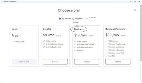 Microsoft's Clipchamp simplifies its plans, and it's much cheaper