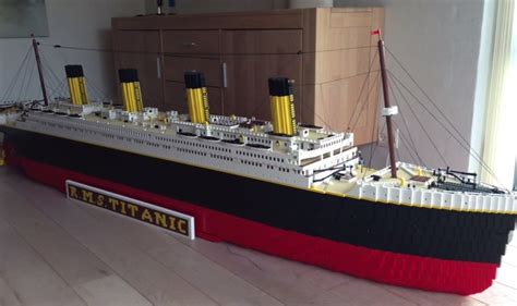 Young man builds amazing Lego Titanic (VIDEO) | BOOMSbeat