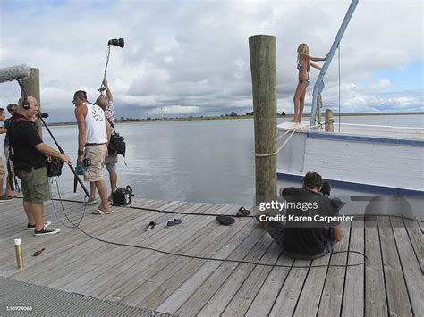 Behind the scenes of the 2012 Sports Illustrated Swimsuit issue... News Photo - Getty Images