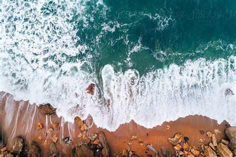 "Aerial Nature Beach Landscape" by Stocksy Contributor "Marco Govel" - Stocksy