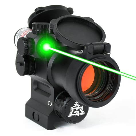 Sporting Goods Hunting AT3 LEOS Red Dot Sight with Integrated Green ...