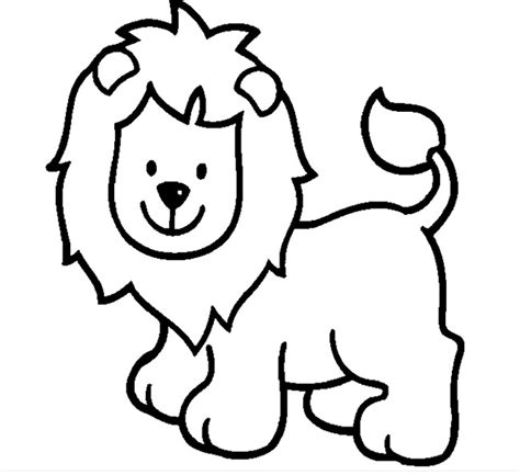 Lion Outline Drawing | Free download on ClipArtMag