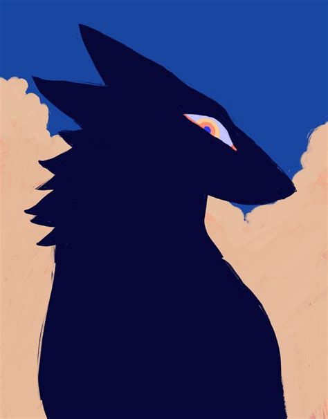 Black Dragon Silhouette Artwork