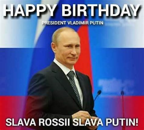 Vladimir Putin's Birthday Celebration | HappyBday.to