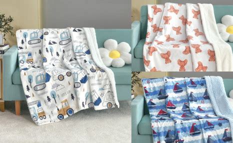 $15.95 for a Kid's Printed Fleece Blanket (a $62.50 Value) | WagJag