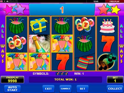 Party Time Slot Machine Free/Real Money ᐈ (18+)