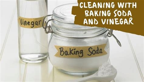 Cleaning With Baking Soda And Vinegar | Powerful Solutions