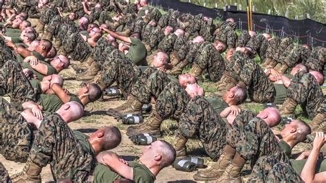 United States Marine Corps Recruit Training — Physical Training - YouTube