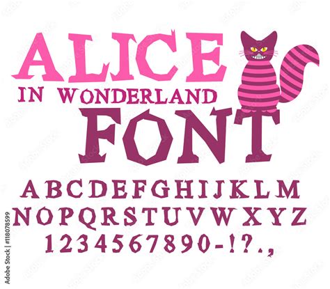 Alice In Wonderland Font