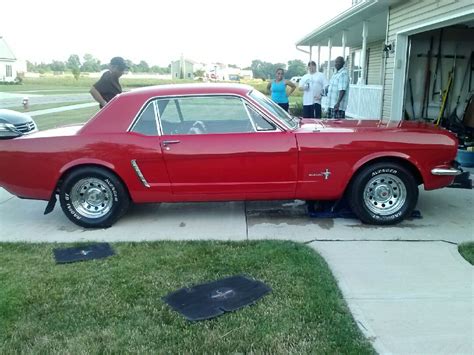 1965 Candy Apple Red Mustang