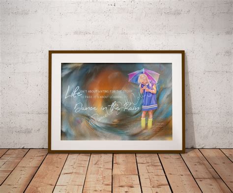 Dance in the Rain: Instant Download Large Print Digital - Etsy