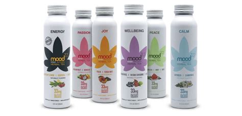 mood33™ Cannabis Infused Sparkling Tonic & Hemp Infused Herbal Tea