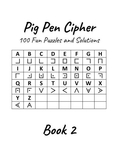 PigPen Cipher Book 2 – Inspired Fun