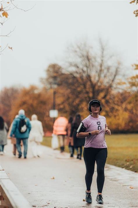 Woman Jogging in Park · Free Stock Photo