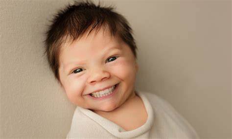 Photographer Adds Teeth To Photos Of Newborn Babies And They Are Hilarious And Disturbing All At ...