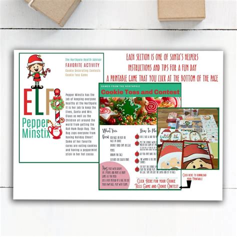 Christmas Games Christmas Elf Games Christmas Activities for - Etsy