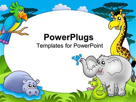 Zoo Powerpoint Template Free