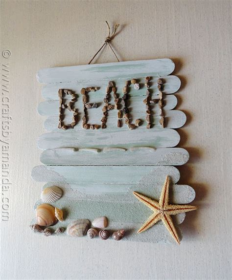 16 DIY Beach-Inspired Wall Art Ideas - Shelterness