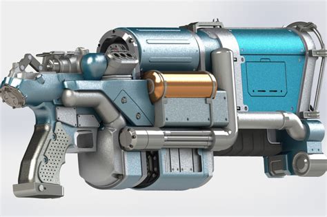 Wolfenstein - Laserkraftwerk - SOLIDWORKS - 3D CAD model - GrabCAD