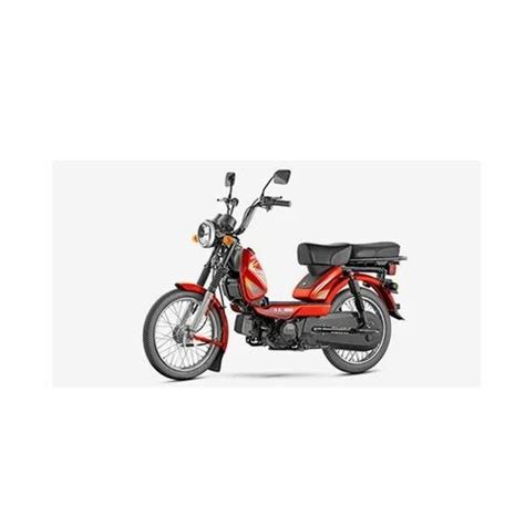 TVS XL 100 Red Moped at best price in Ara by Tvs Motors Company Limited | ID: 20371277773