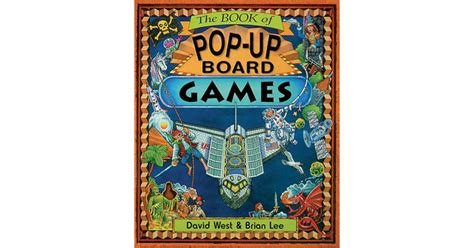 The Book of Pop-Up Board Games: 4 Games, Attached Spinner by David West