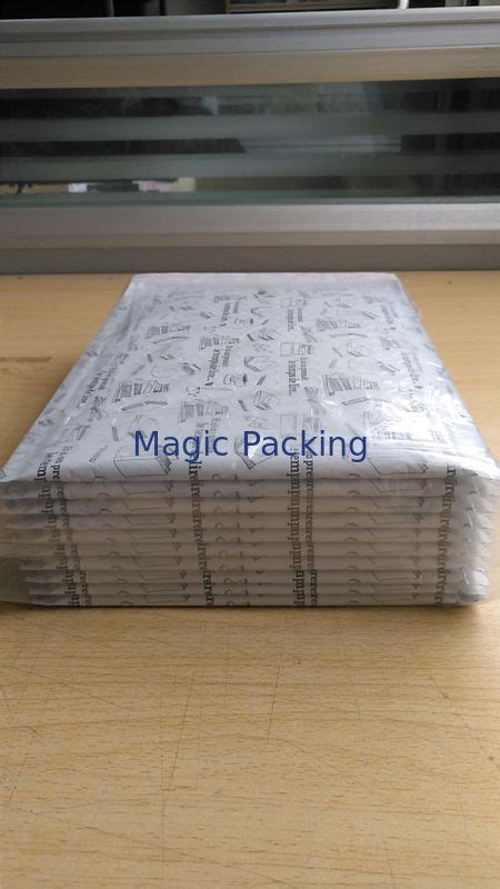 200x260mm #D1 Metallic Bubble Mailing Envelopes , Full Colors Printing Bubble Wrap Packing Envelopes