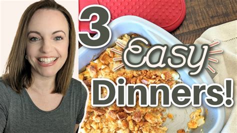 3 dinner recipes for next week! | Winner Dinners 148 - YouTube