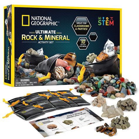 Buy NATIONAL GEOGRAPHIC Kids Rock Collection – 1.25 Lb Assorted Rocks ...