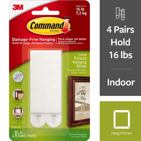 Command Large Picture Hanging Strips at Lowes.com