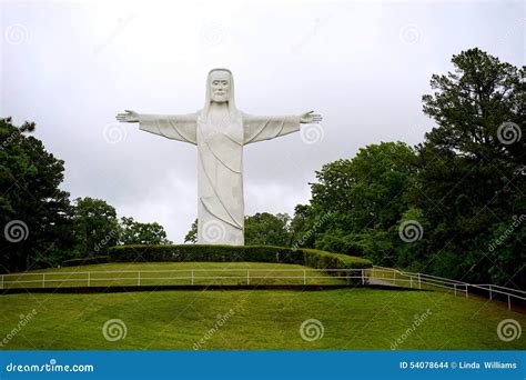 Christ of the Ozarks Statue on Hill Editorial Stock Image - Image of detail, hill: 54078644