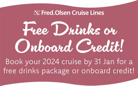 Fred Olsen Cruise Deals | Southampton Cruise Centre