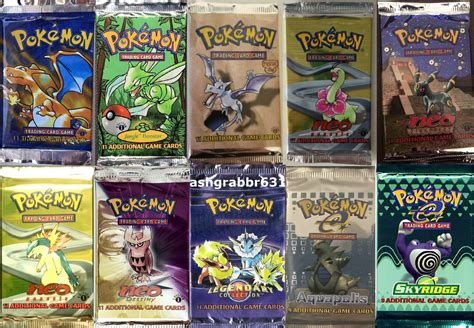 Купить Pokemon Tcg Booster Packs Only 400 Packs Total Б/У на Аукцион из Америки с доставкой в ...