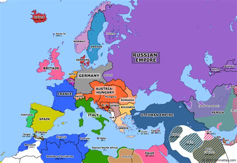 Assassination of Franz Ferdinand | Historical Atlas of Europe (28 June ...