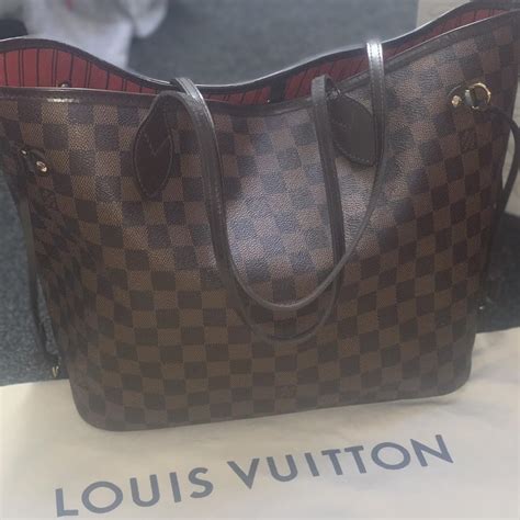 Louis Vuitton neverfull bag. Authentic. Sold as... - Depop