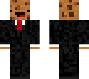 cookie in a suit | Minecraft Skin