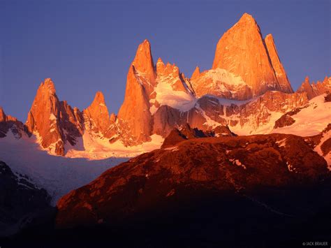 Fitz Roy Alpenglow Zoom | Patagonia, Argentina | Mountain Photography ...