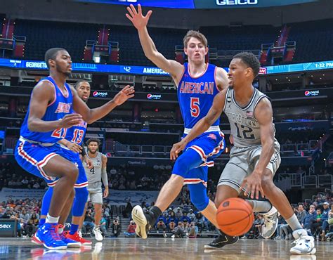 Mac McClung injured in Georgetown basketball win over American U. - The ...