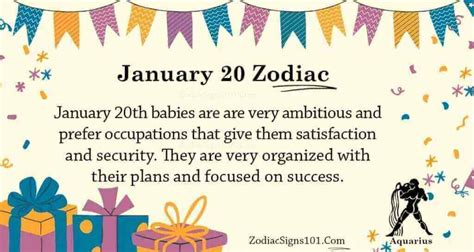 January 20 Zodiac Is A Cusp Capricorn and Aquarius, Birthdays And ...