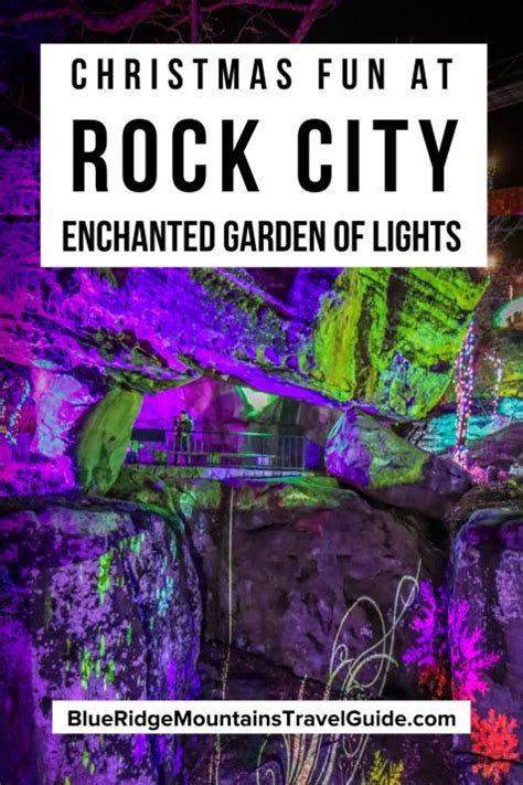 Christmas Fun at Rock City Enchanted Garden of Lights