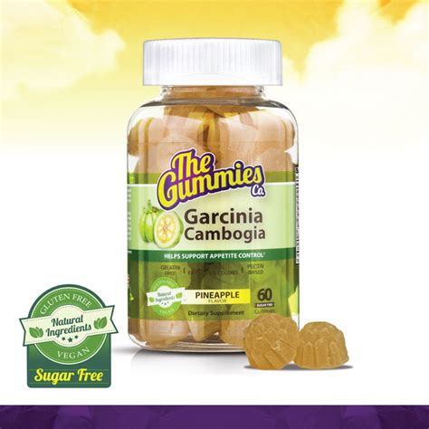 Amazon.com: The Gummies Co. Garcinia Cambogia, 100% All Natural Appetite Control Gummy ...