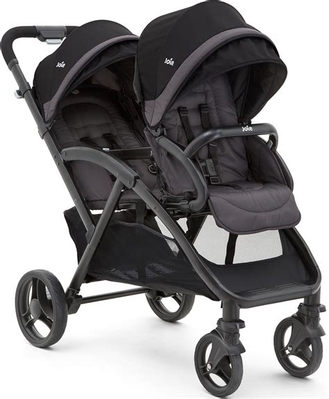 Joie EVALITE DUO TWIN STROLLER Double Buggy/Pushchair Baby/Toddler 0m+ BN | eBay