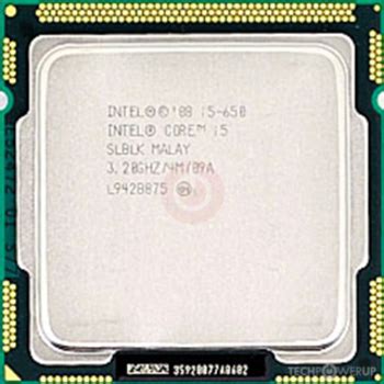 Intel Core i5-650 Specs | TechPowerUp CPU Database