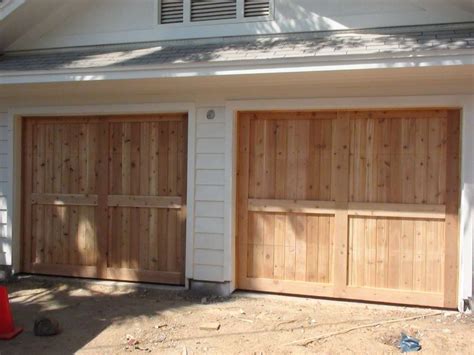 11+ Unique Building Wooden Garage Doors Collection - Wood Carving ...