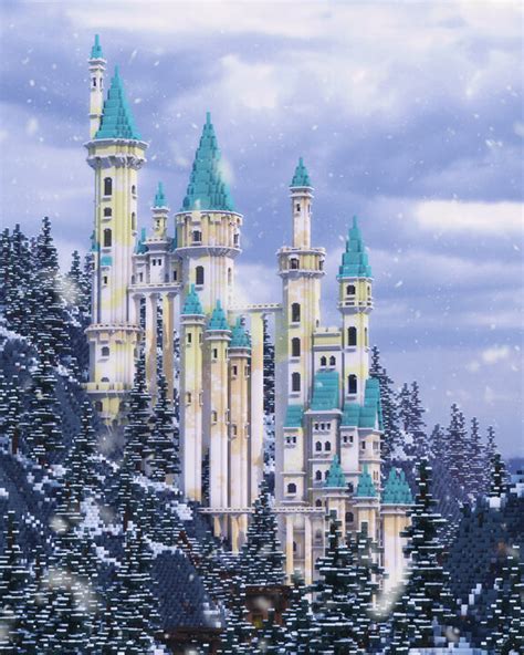 Snowfall Castle Minecraft Map